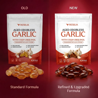 Resilia® Aged Odorless Garlic (60 Count)