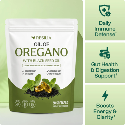 Resilia® Oil Of Oregano Softgels (60 Count)